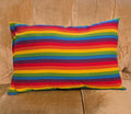 Bold Rainbow Pillow