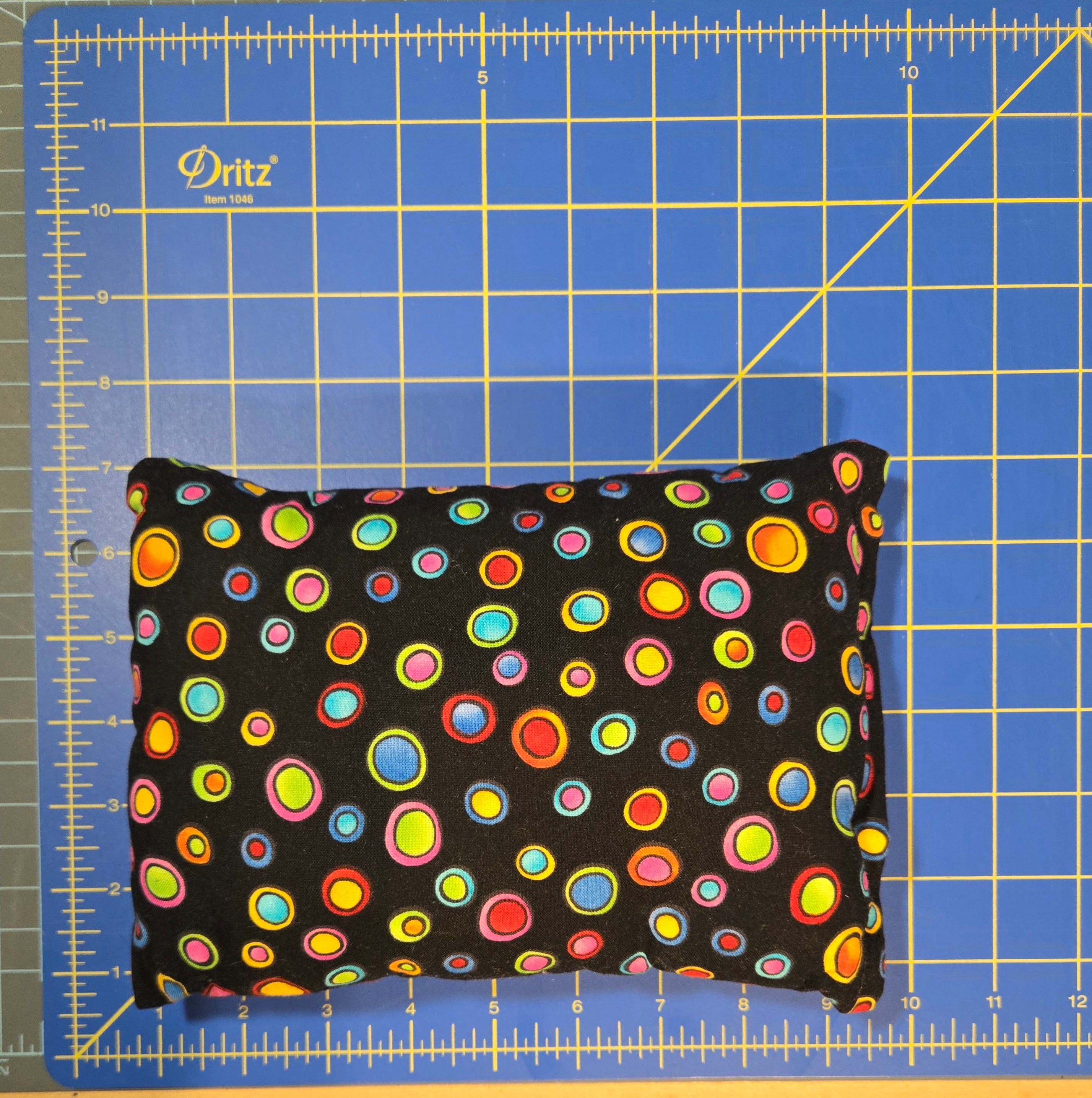 Rainbow Circles Pillow