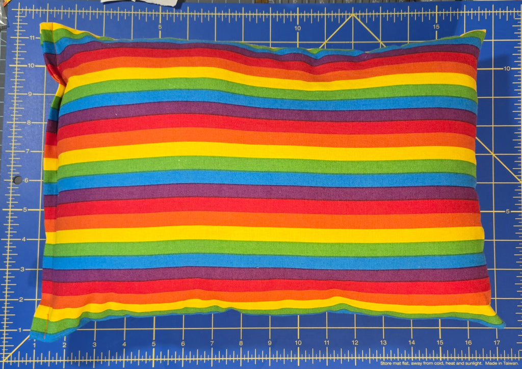 Bold Rainbow Pillow