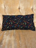 Rainbow Music Notes Pillow